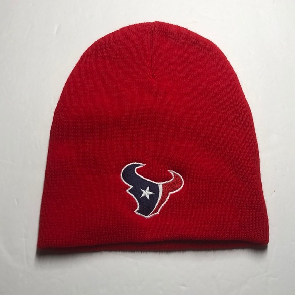 NFL Other - NWOT NFL Houston Texans red beanie hat